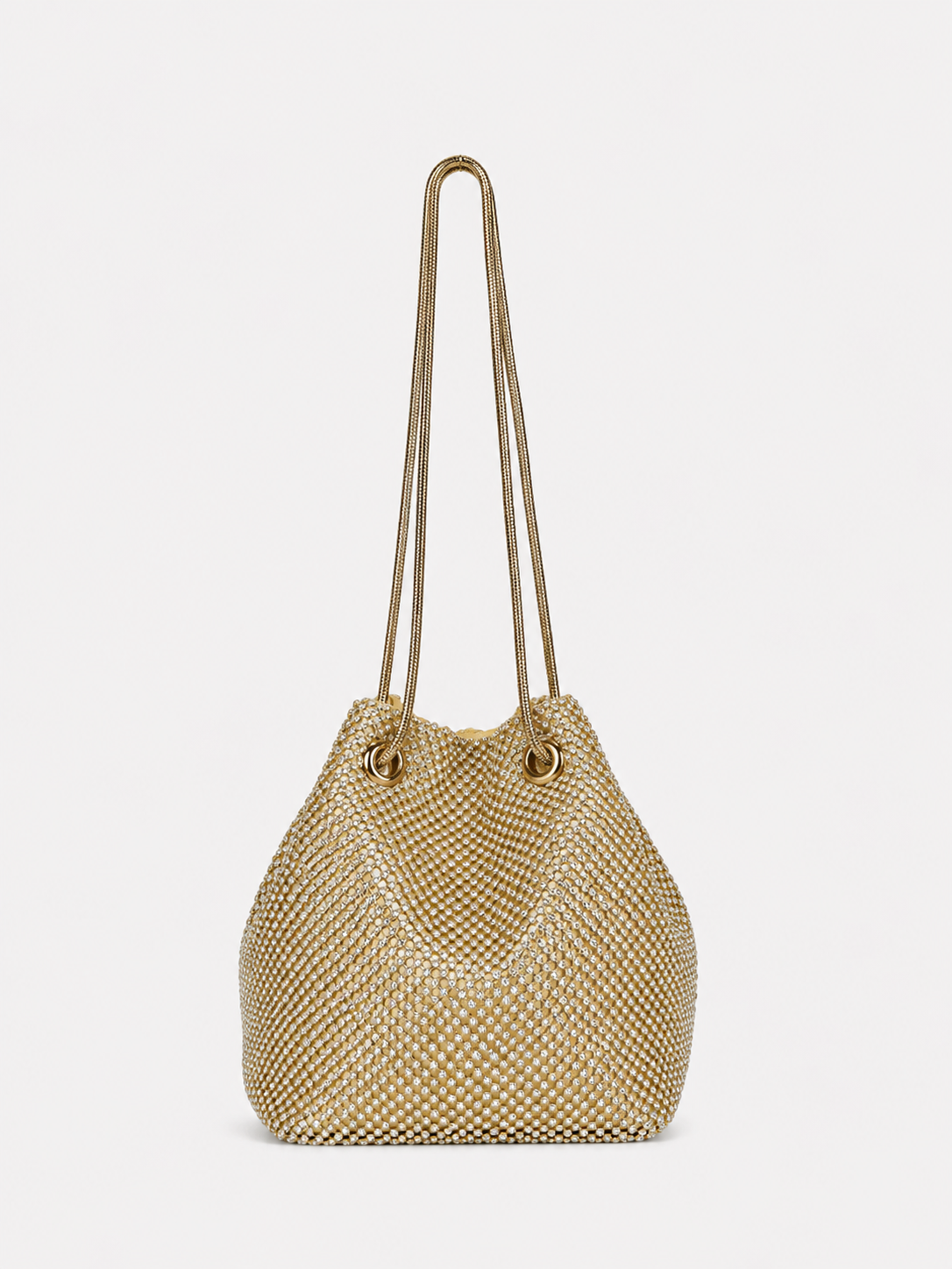 Pochette de fête dorée