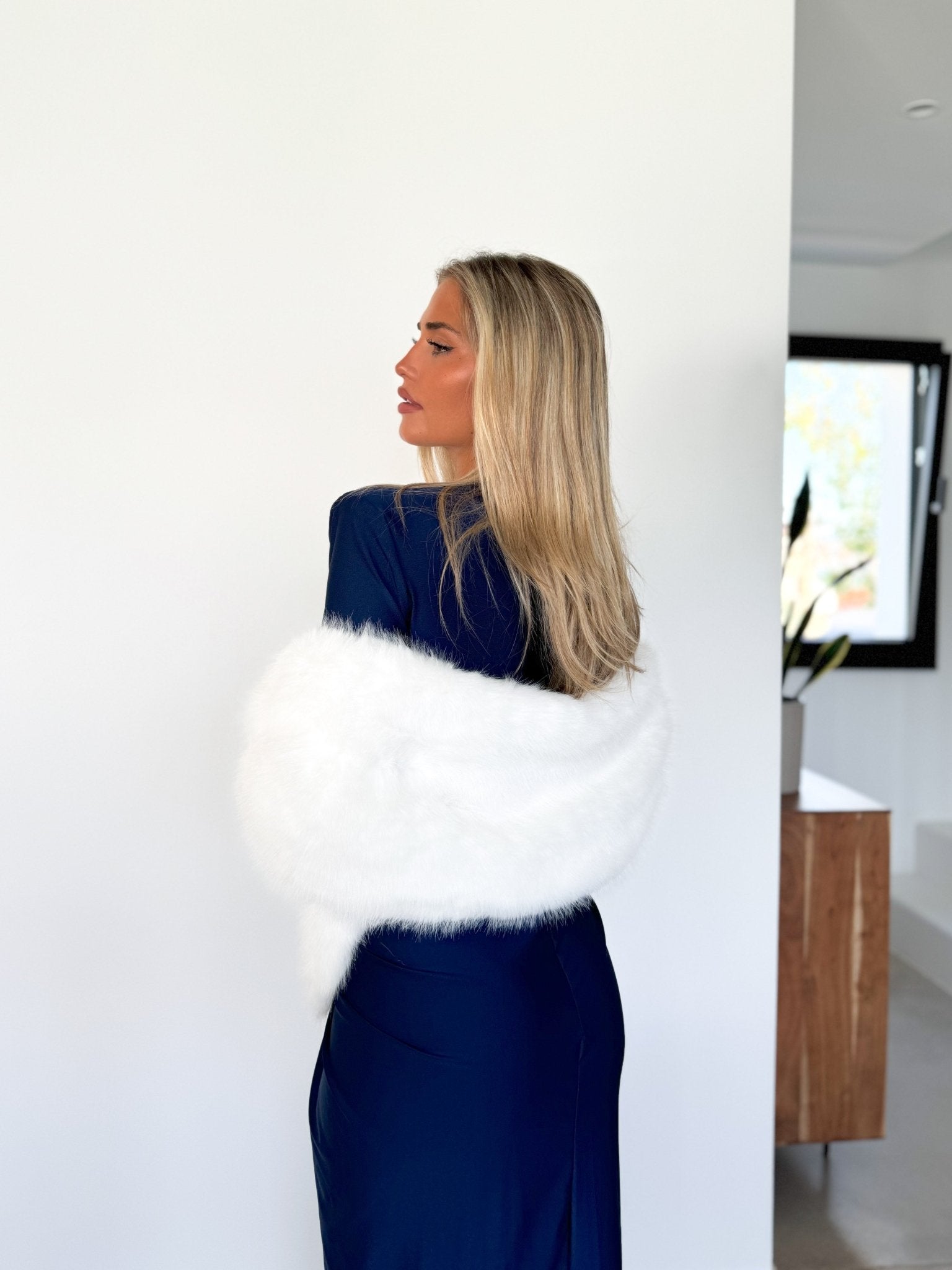 Estola evento pelo blanca - Sorellas The Brand Barcelona S.L