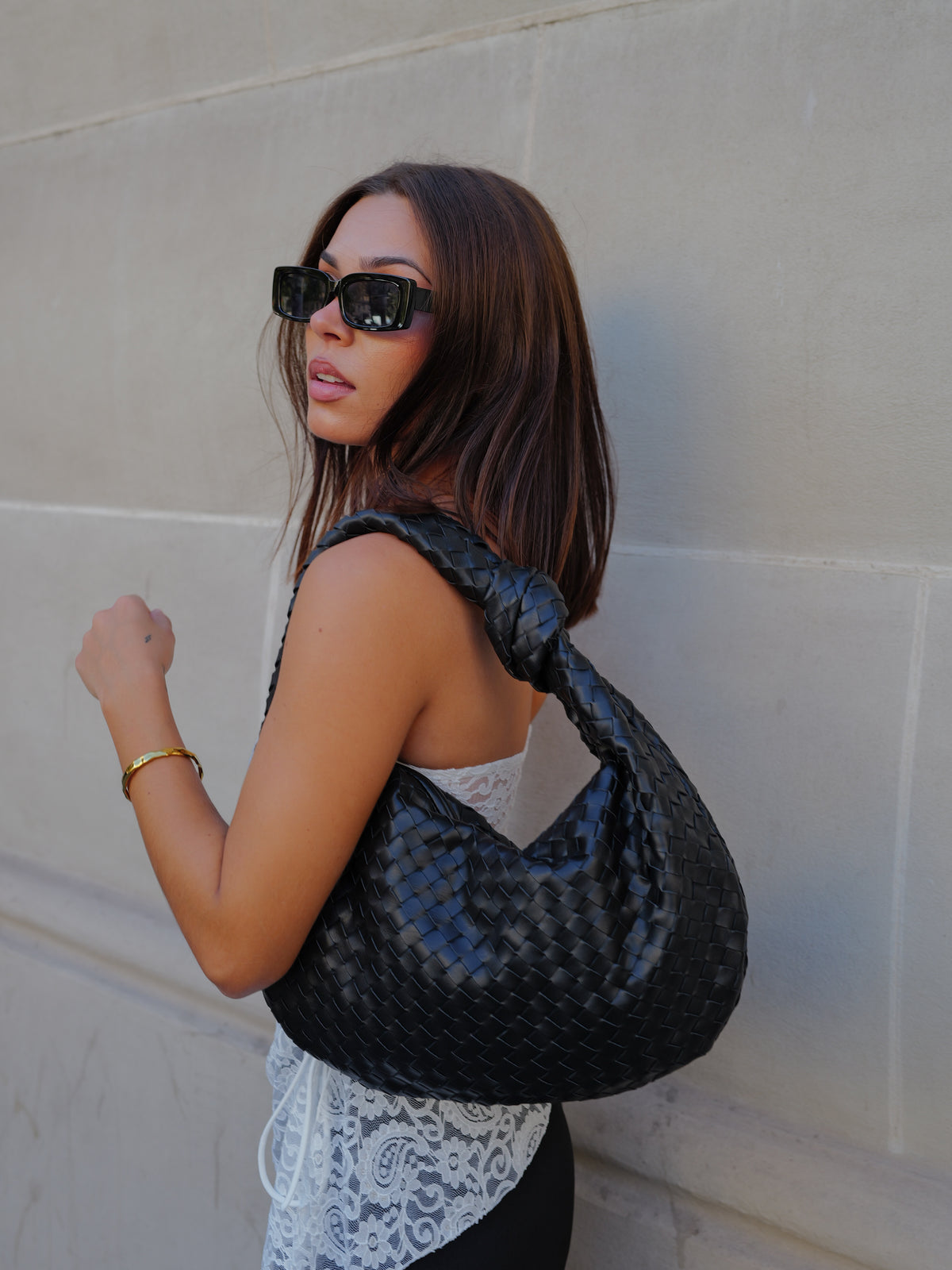 Bolso grande nudo negro