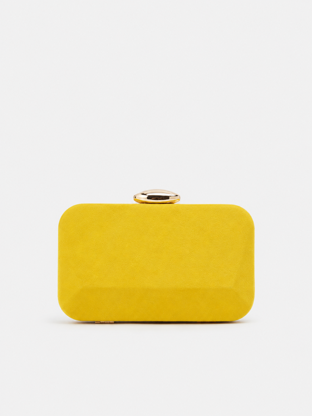 Pochette ovale horizontale jaune