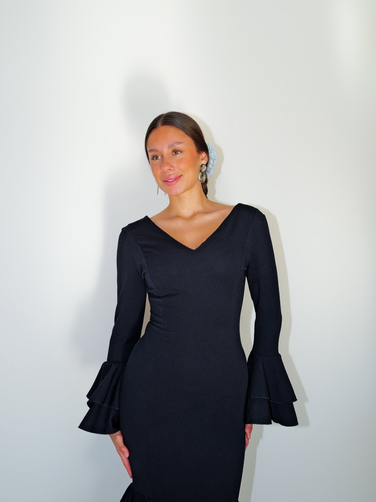 Traje flamenca volantes marino - Sorellas The Brand Barcelona S.L