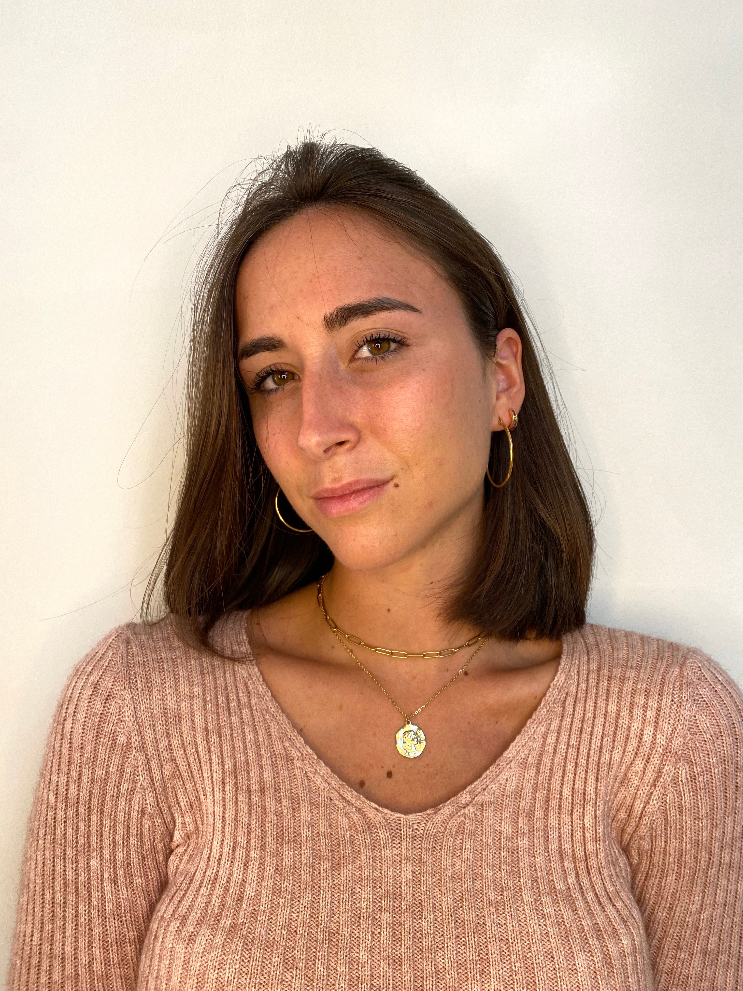 Pendientes aros dorados