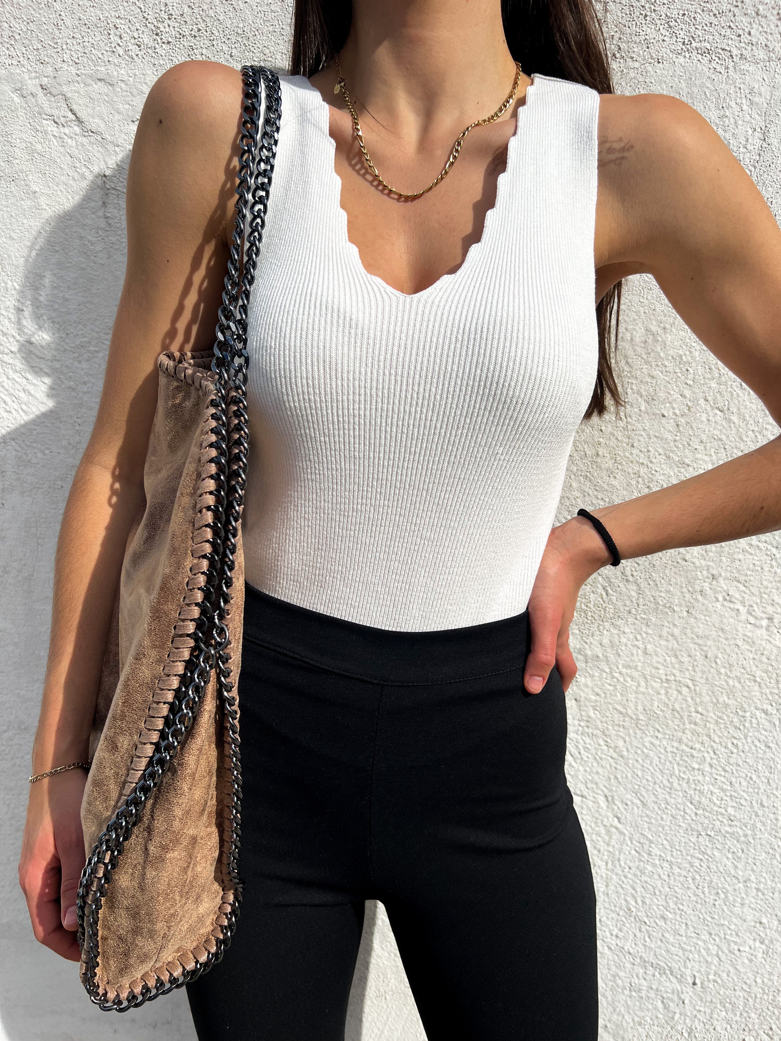 Bolso bag grande marrón