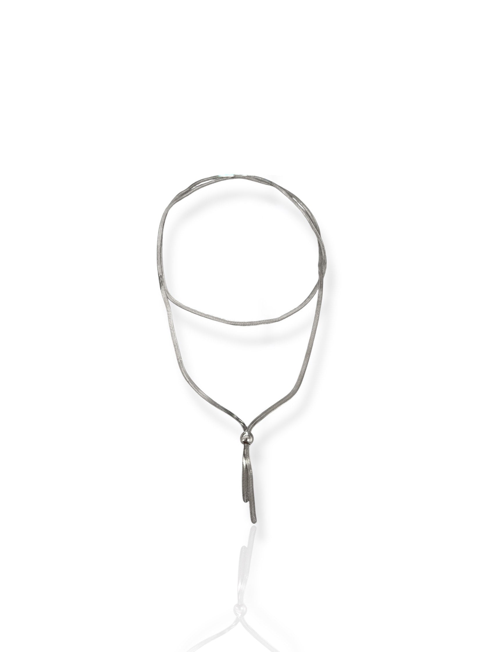 Double silver plated pendant