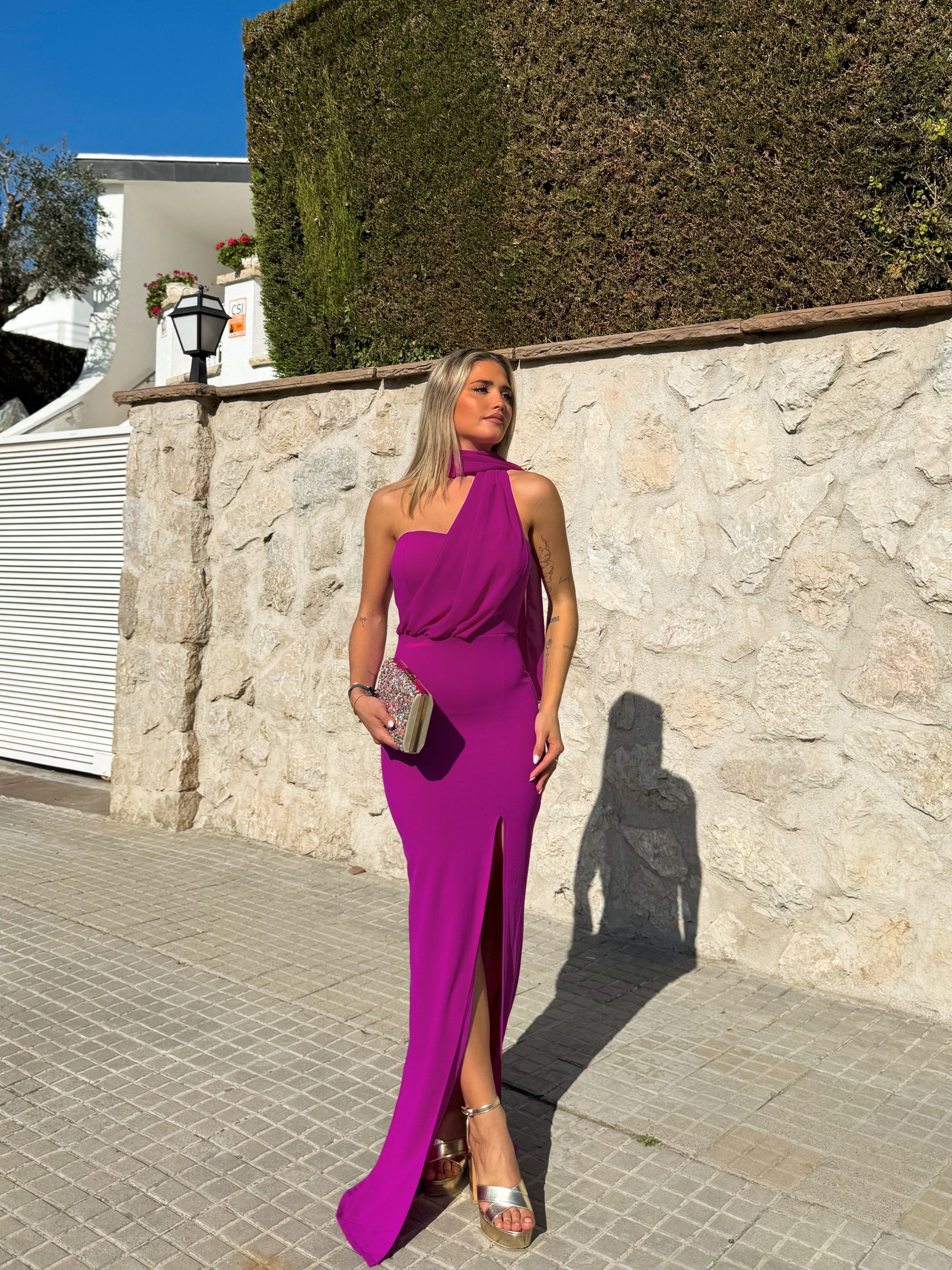 Multi tulle dress BOUGAINVILLEA