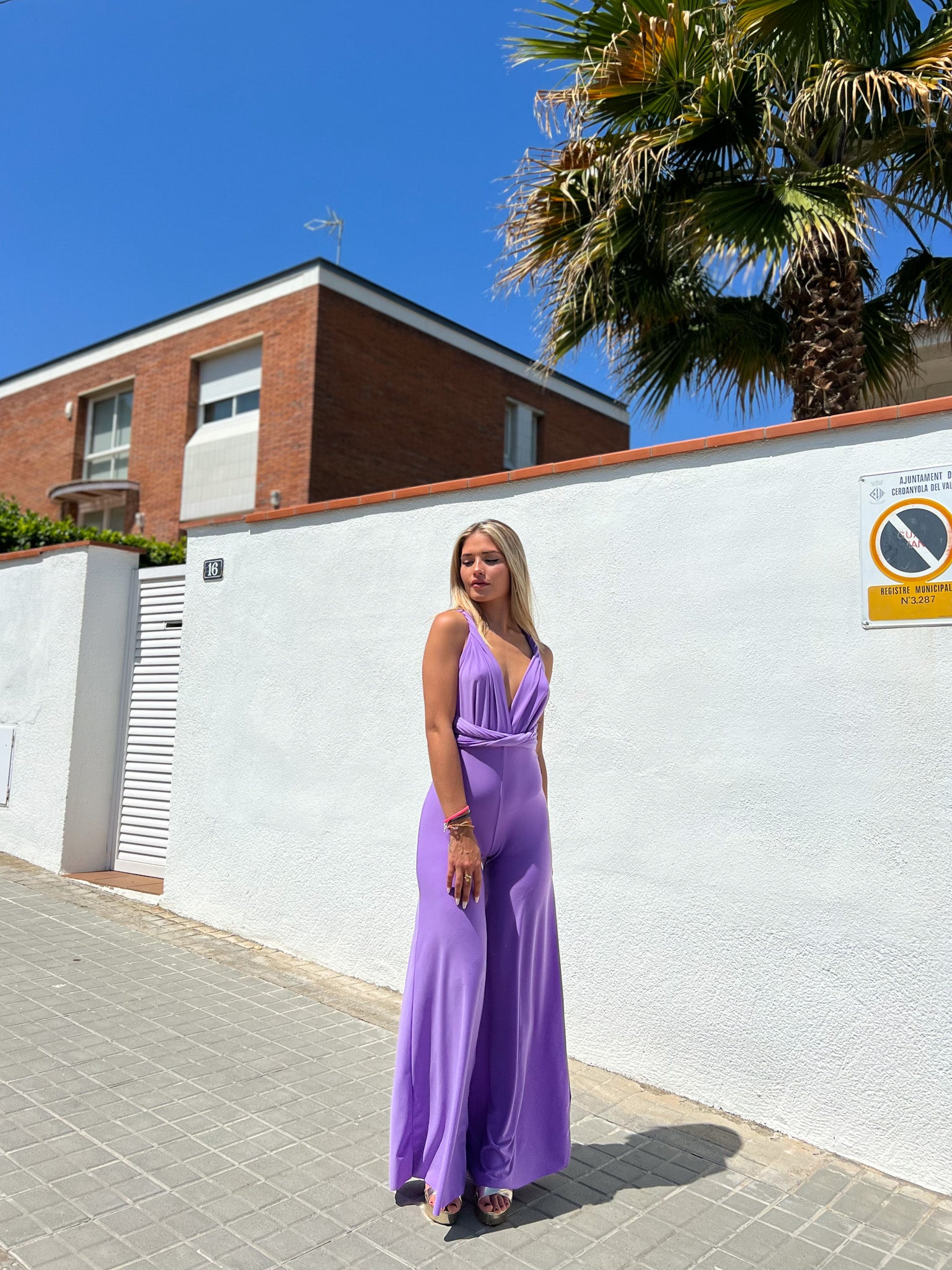 Multi purple Jumpsuit