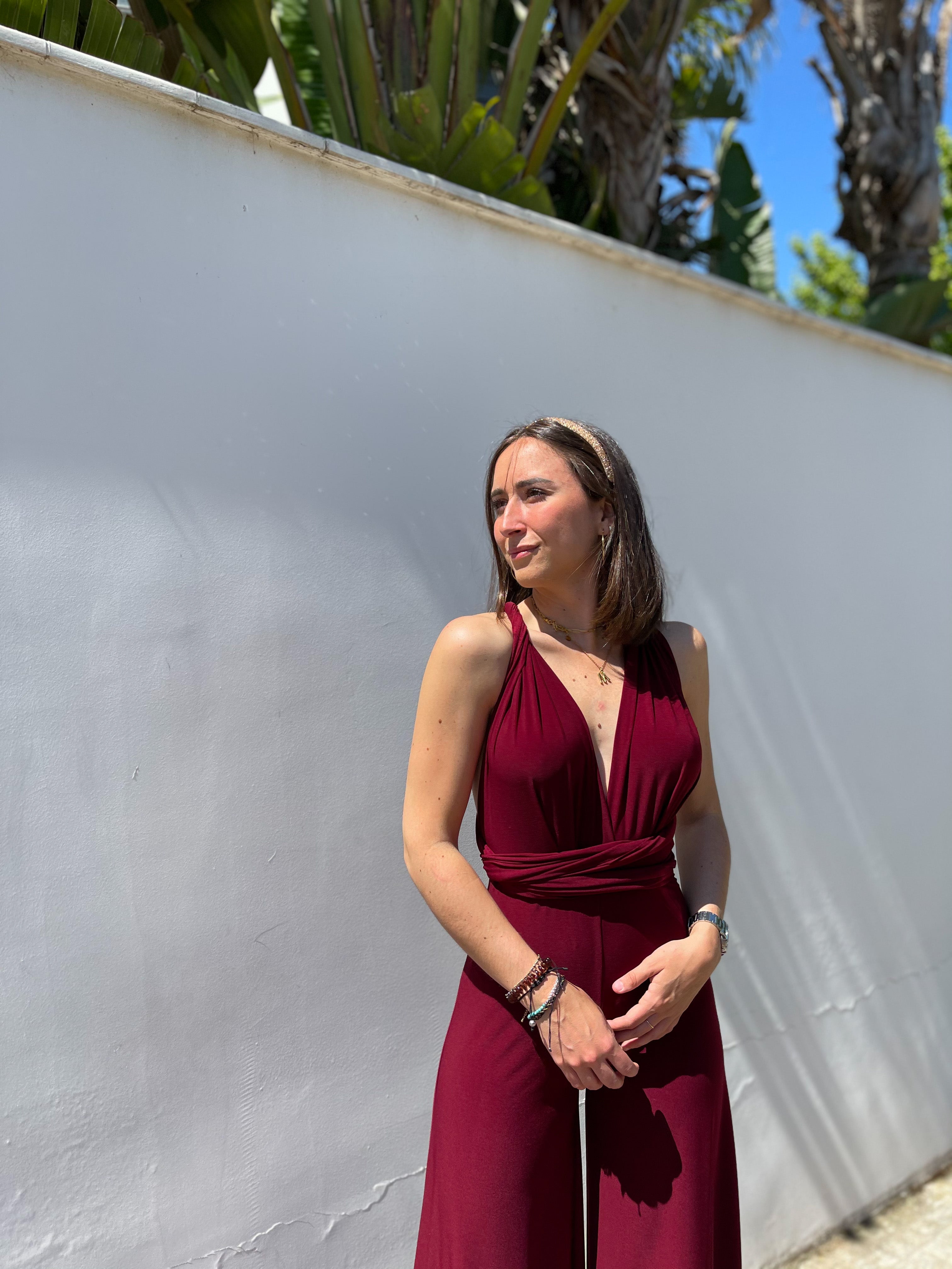 Multi garnet Jumpsuit