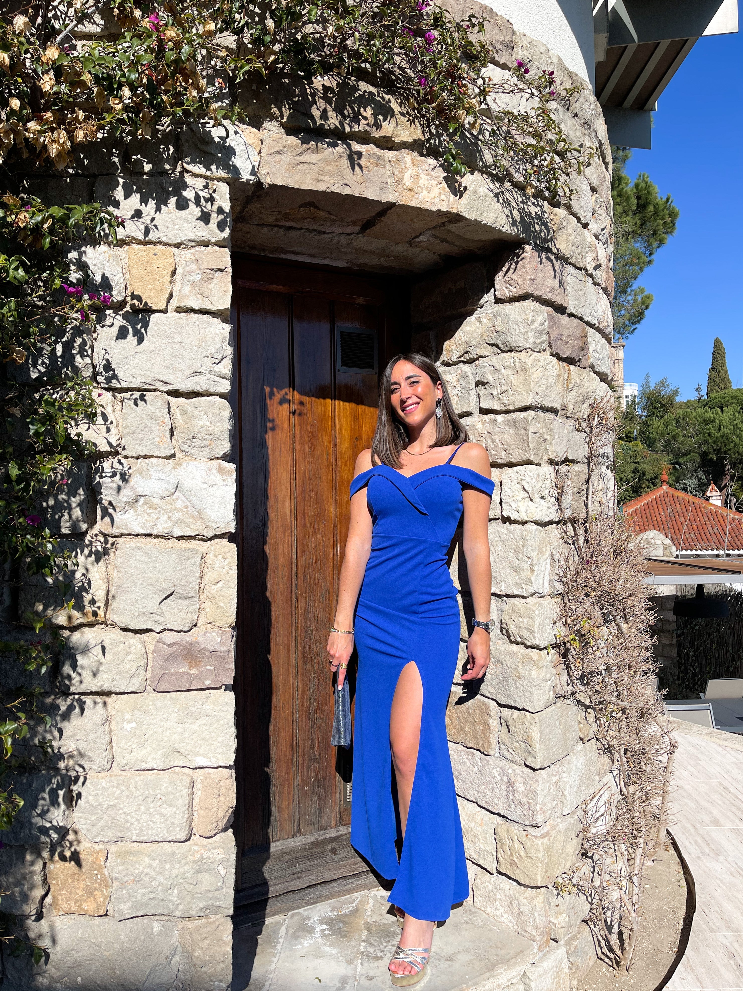 Klein fitted boat dress