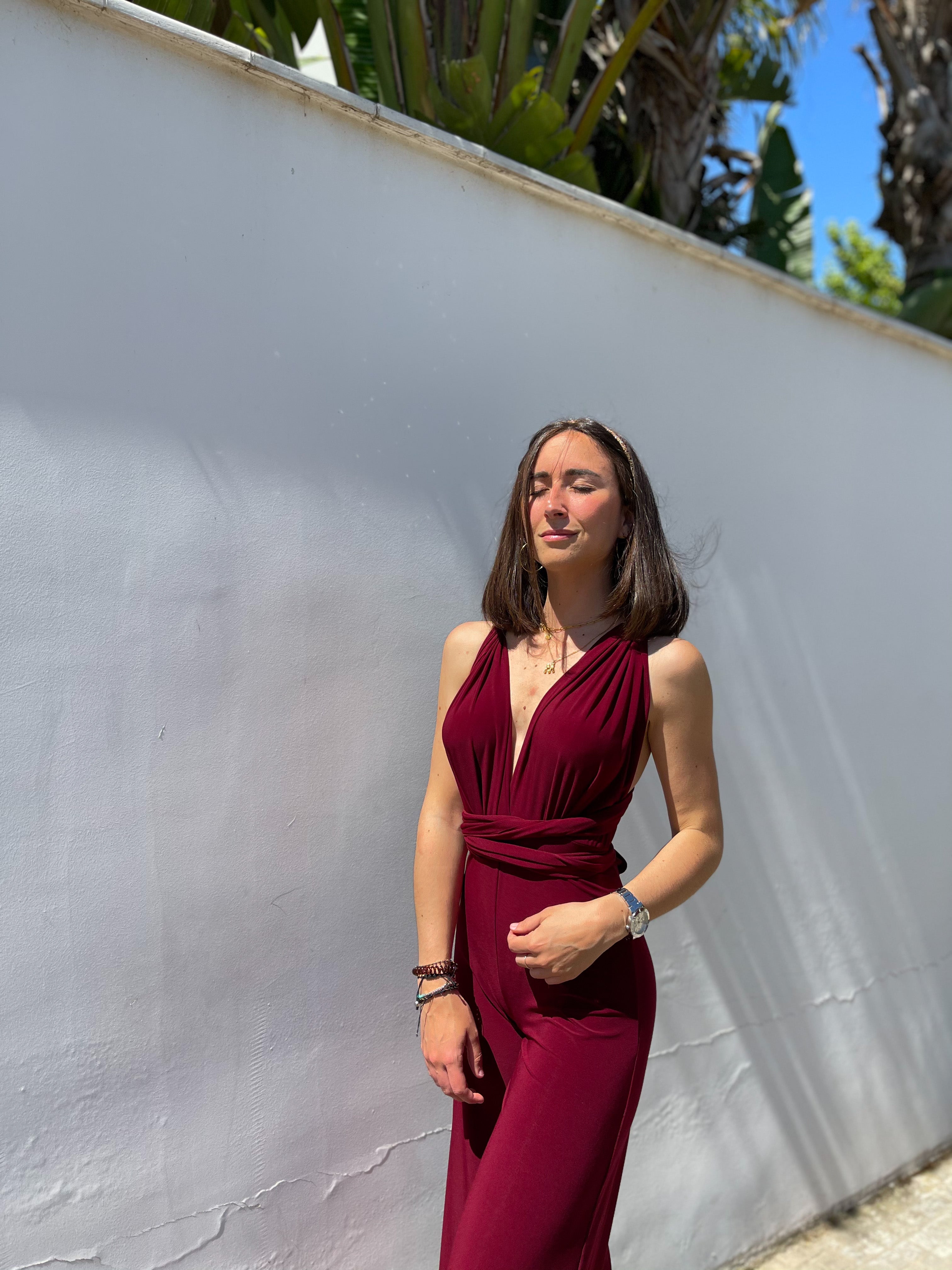 Multi garnet Jumpsuit