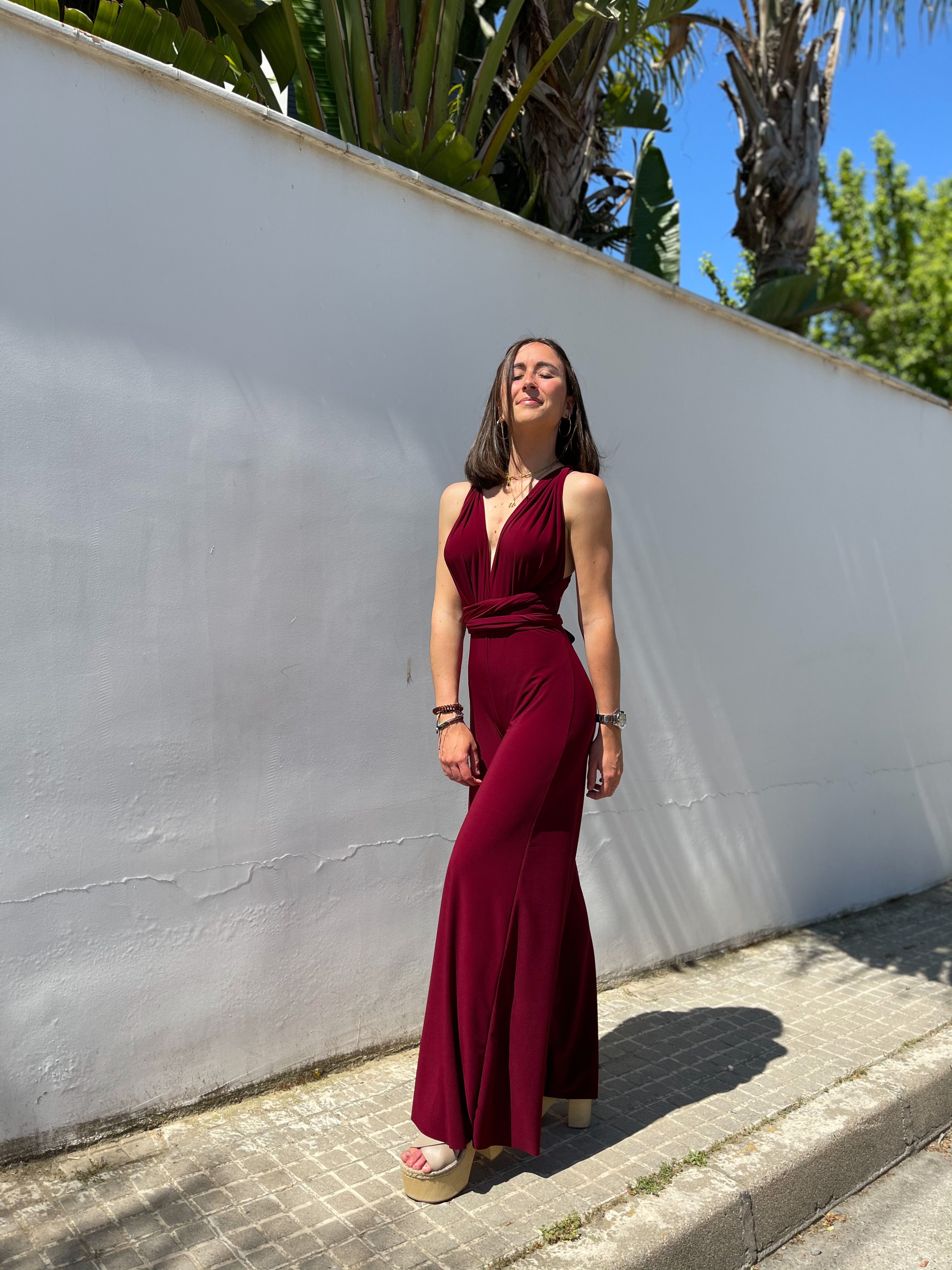 Multi garnet Jumpsuit