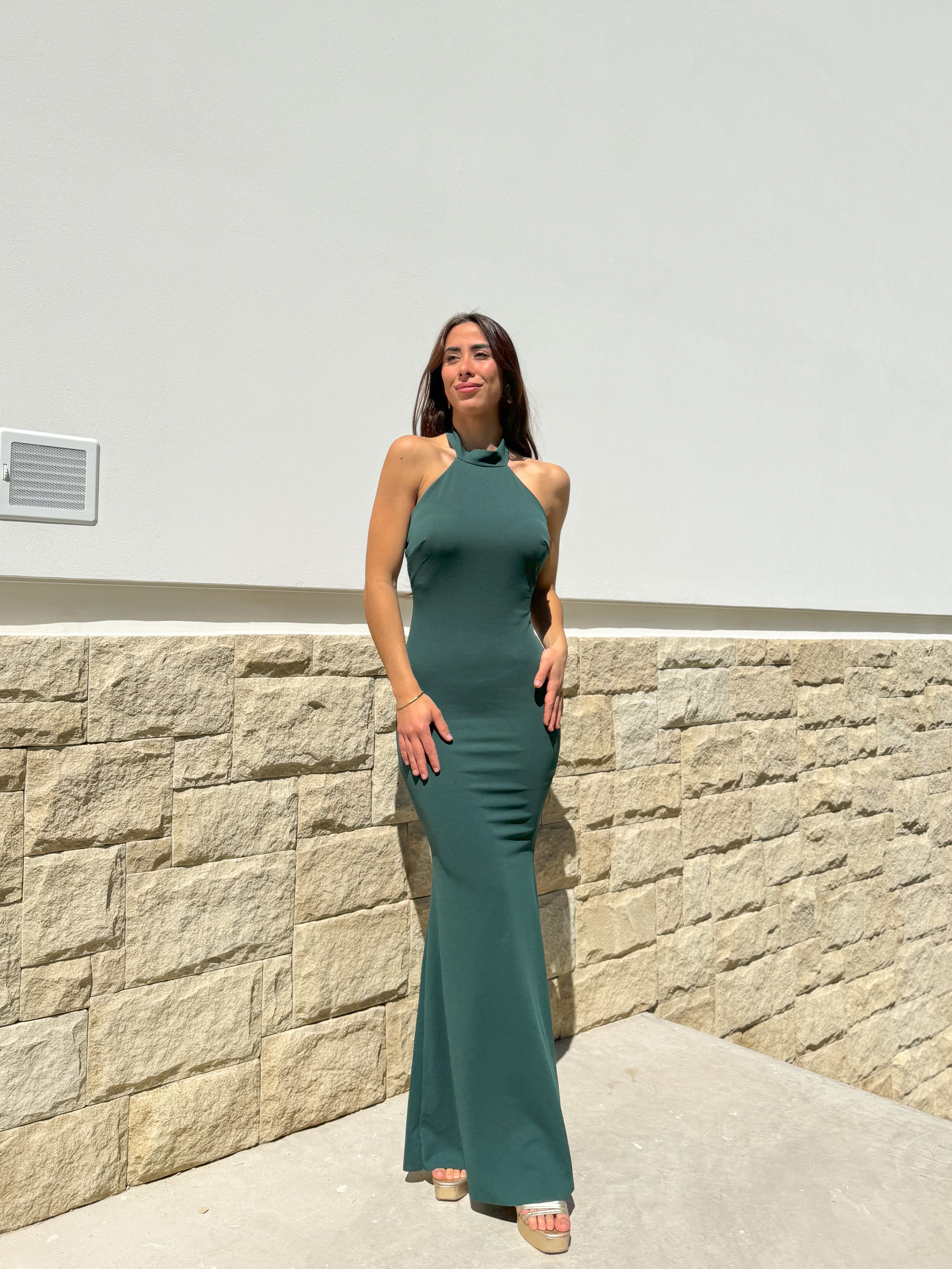 Robe licou sirène bouteille