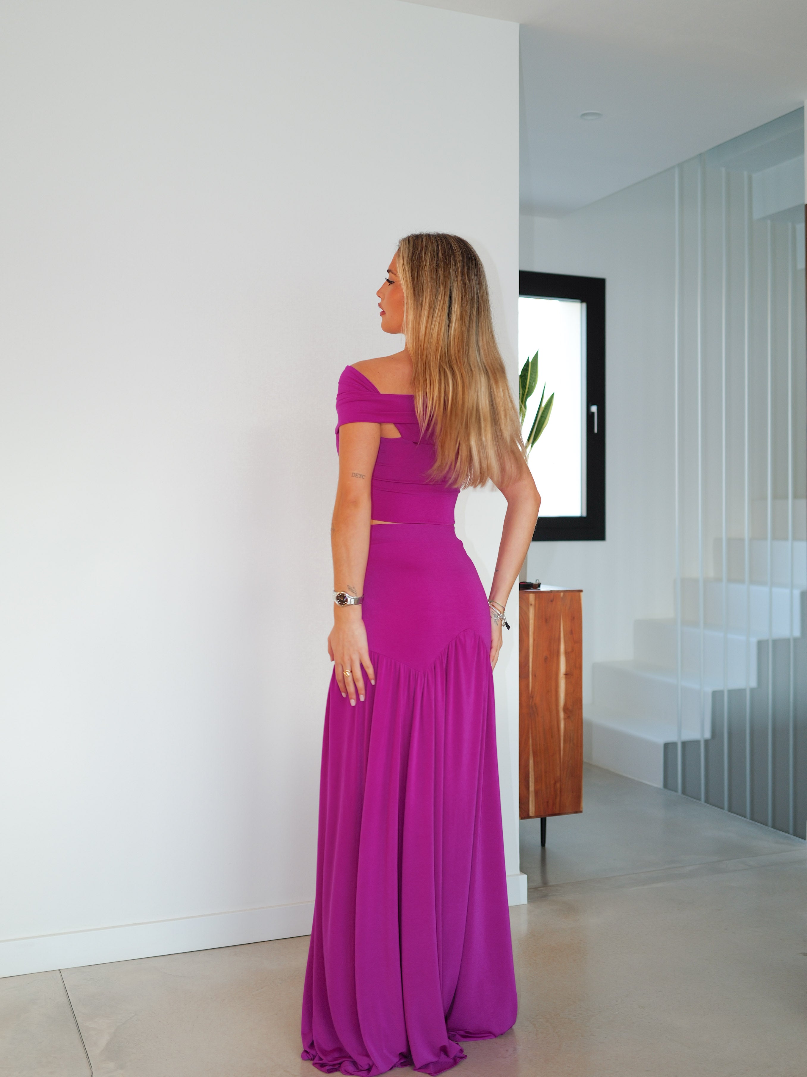 Ensemble croisé volant BOUGAINVILLEA