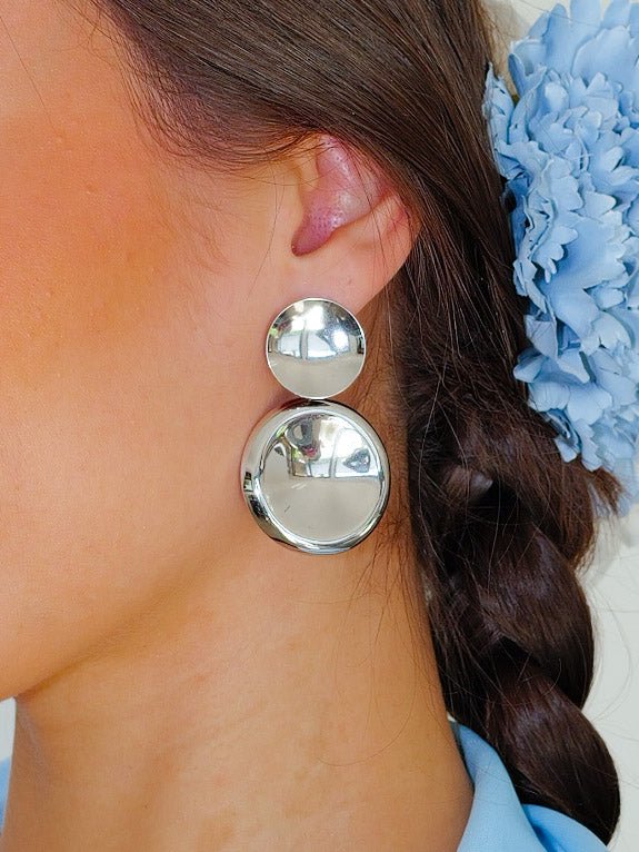 BOUCLES D'OREILLES en relief argentées - Sorellas The Brand Barcelona S.L