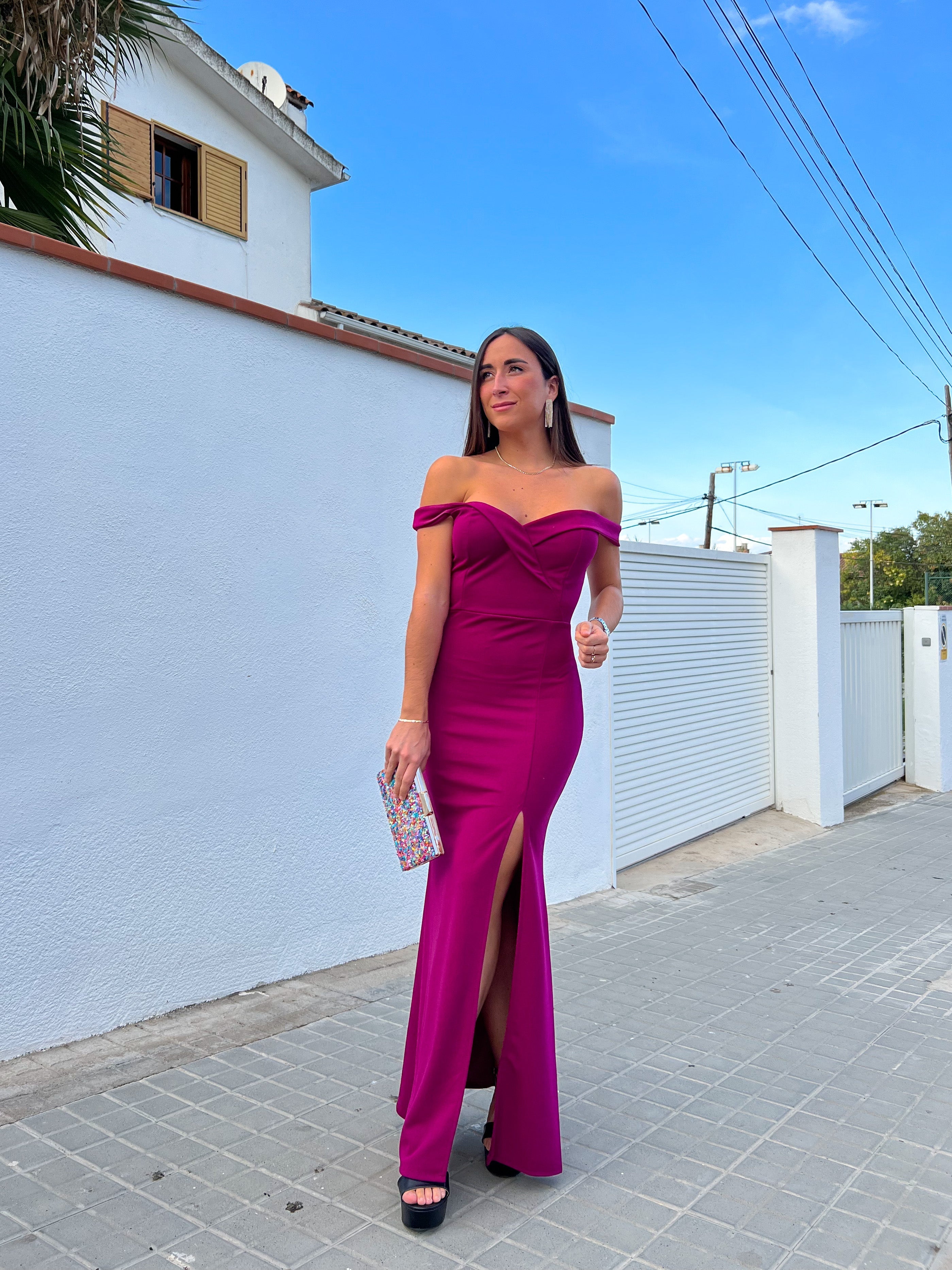 Robe bateau ajustée BOUGAINVILLEA