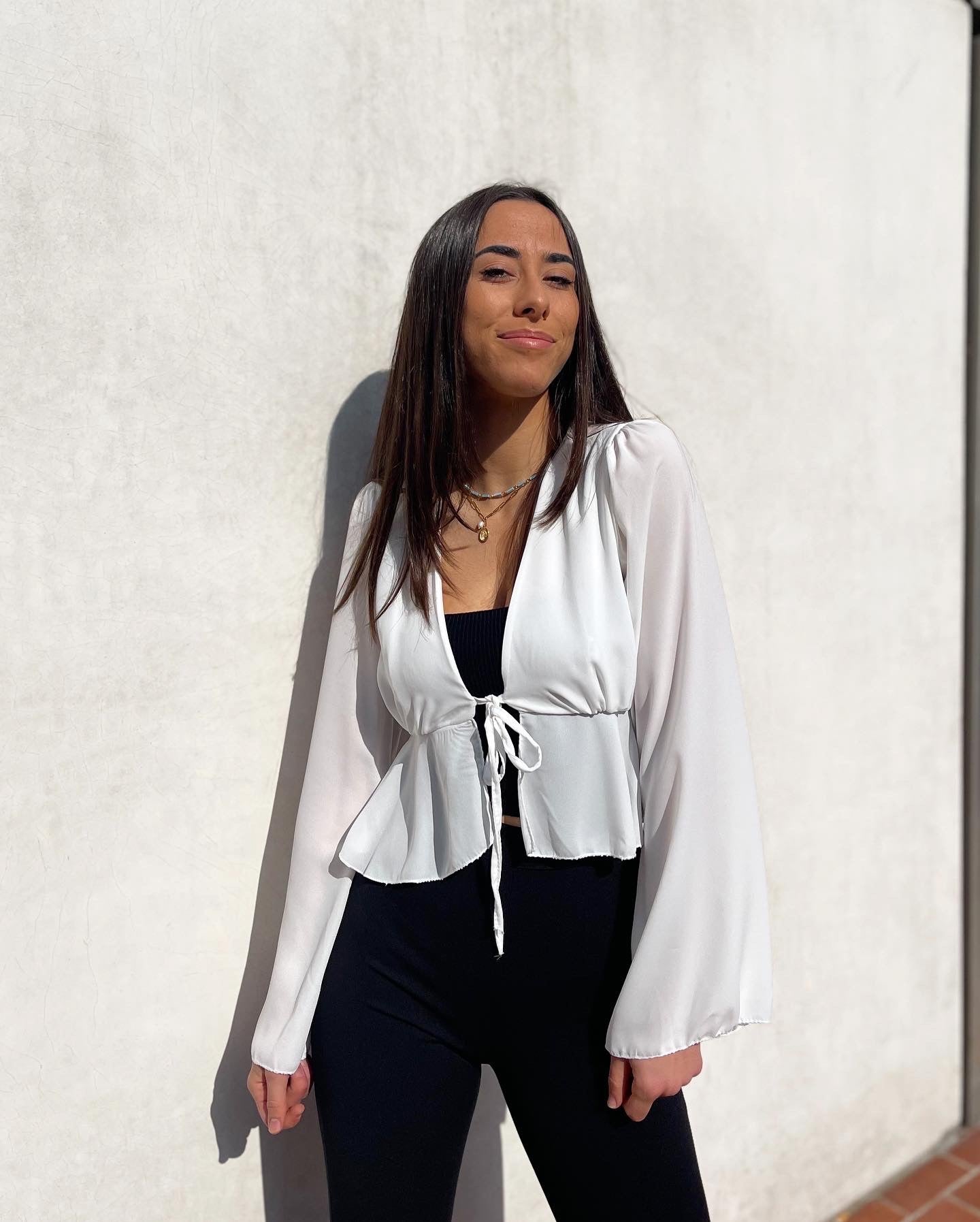 Pantalon cloche noir