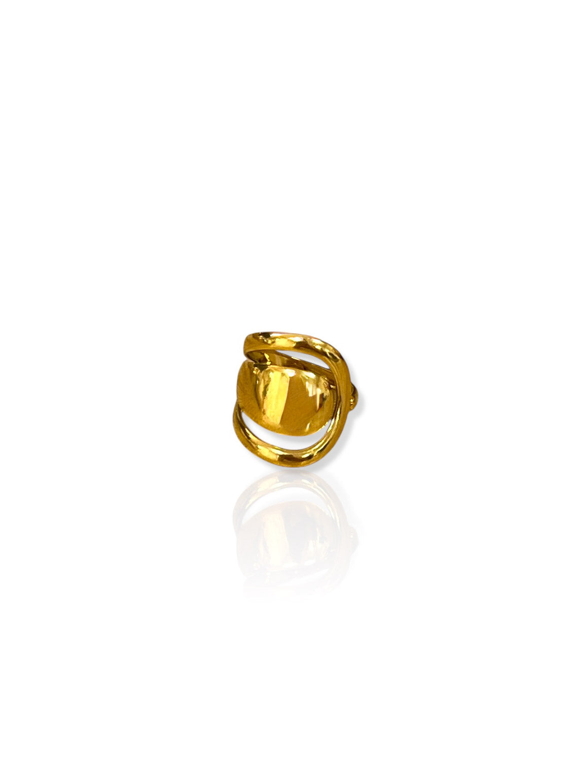 Anello di contorno placcato oro