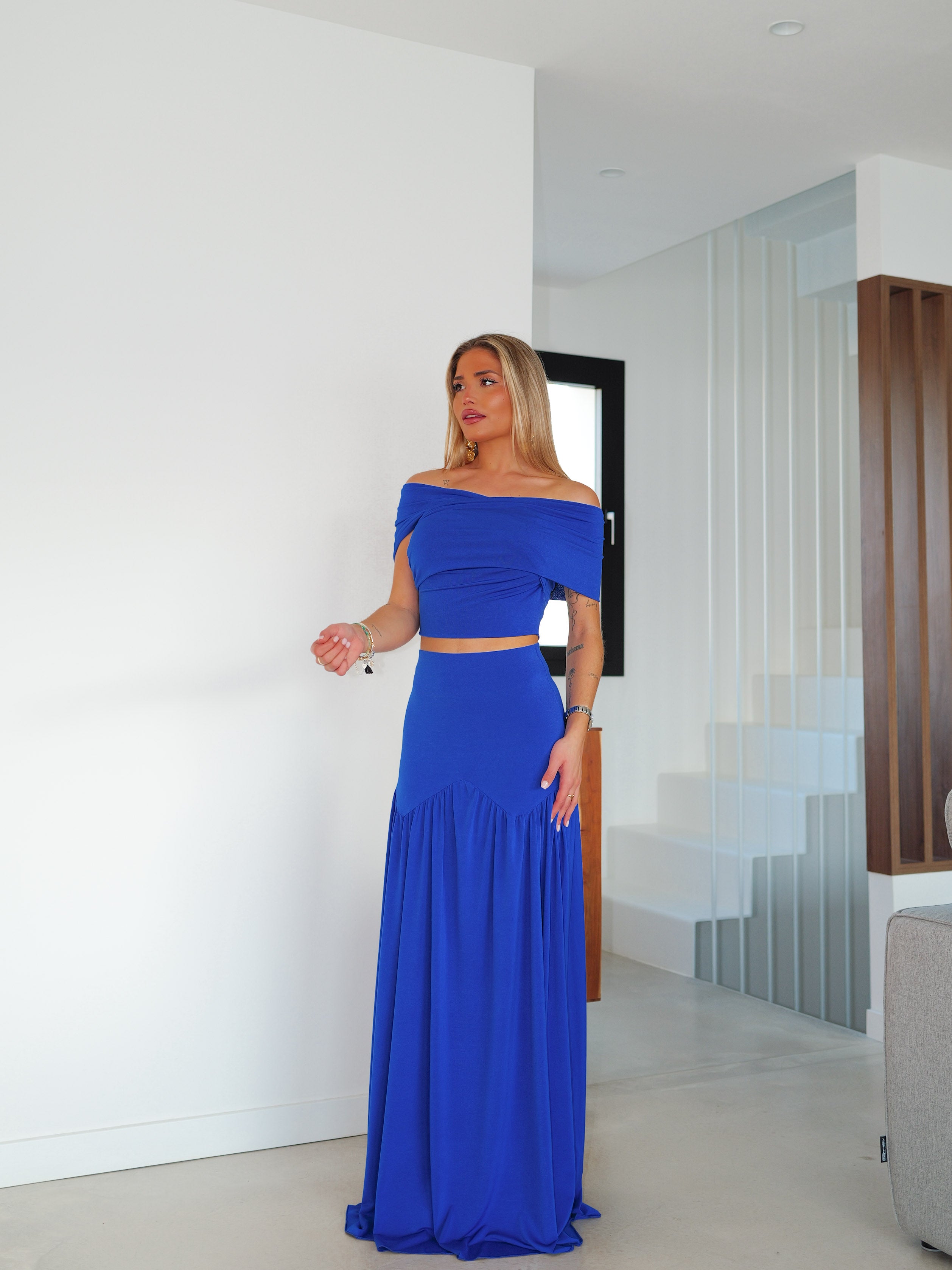 Set crossover volante blu