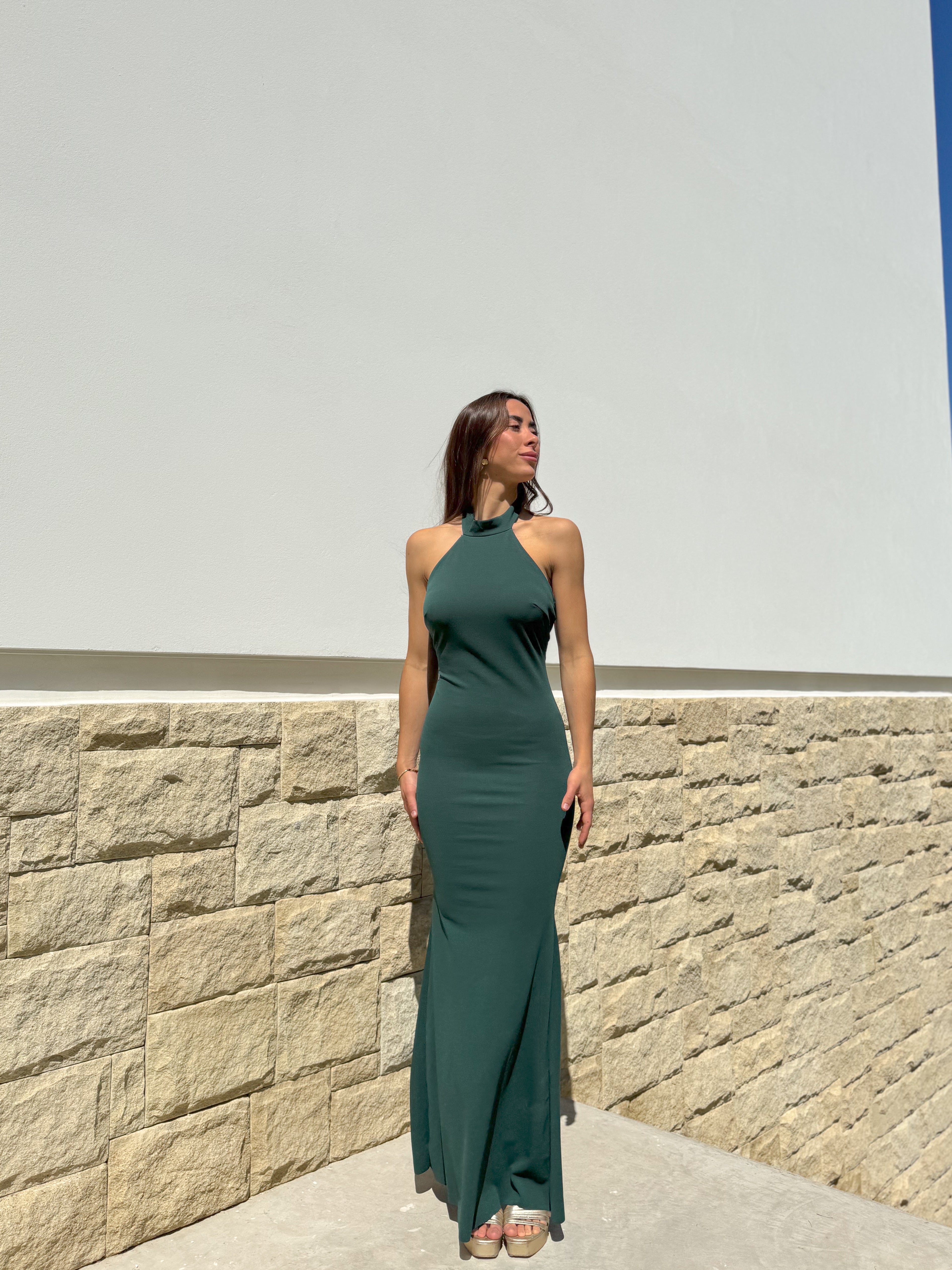 Abito a sirena bottiglia