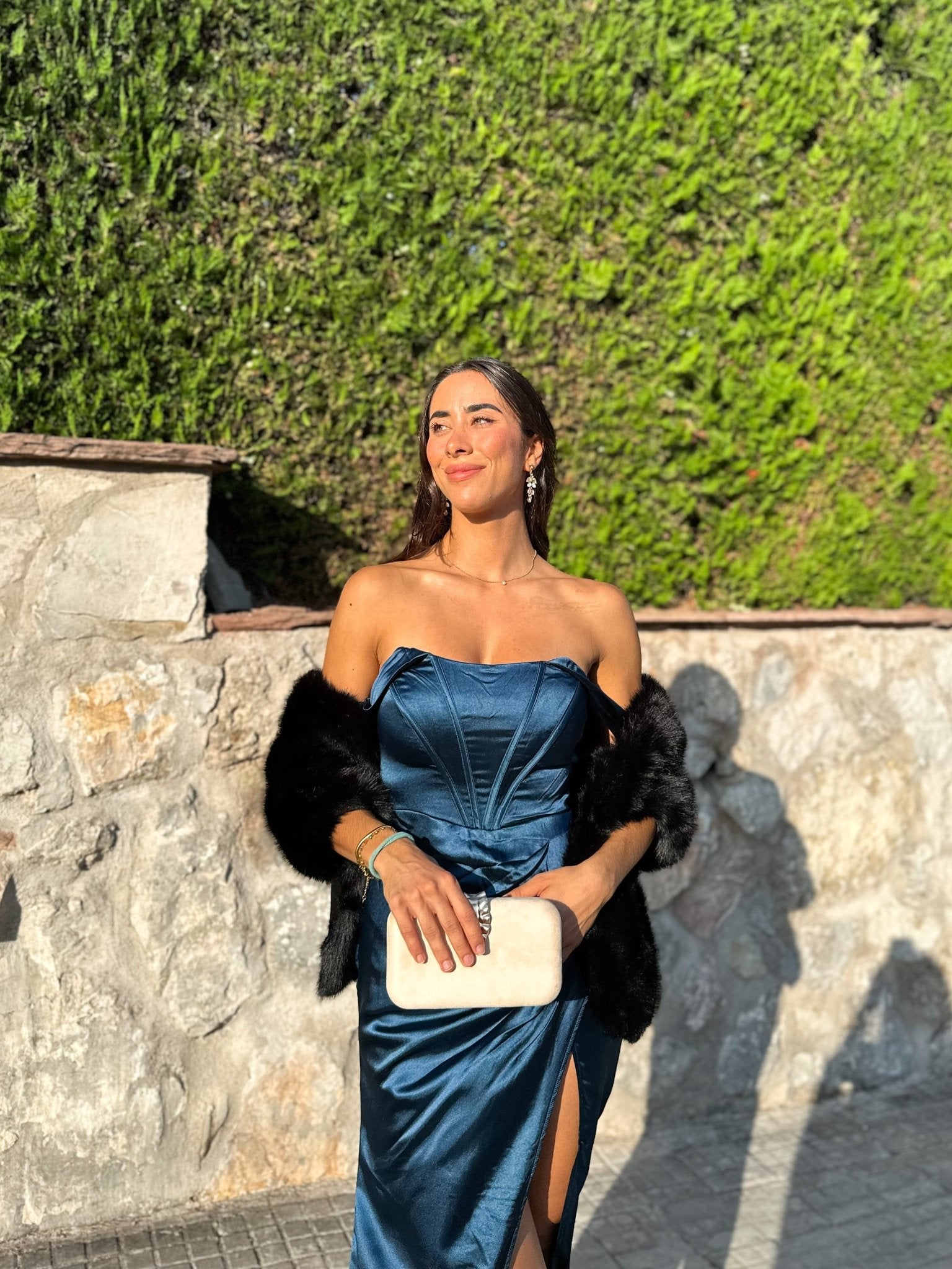 Stola evento pelo negra - Sorellas The Brand Barcelona S.L