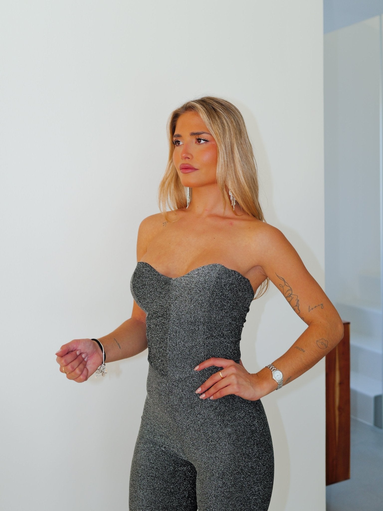 Tuta lurex argento - Sorellas The Brand Barcelona S.L