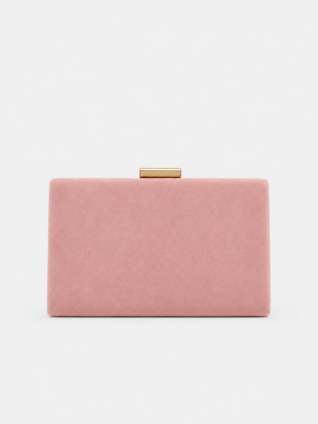 Clutch horizontal rosa palo