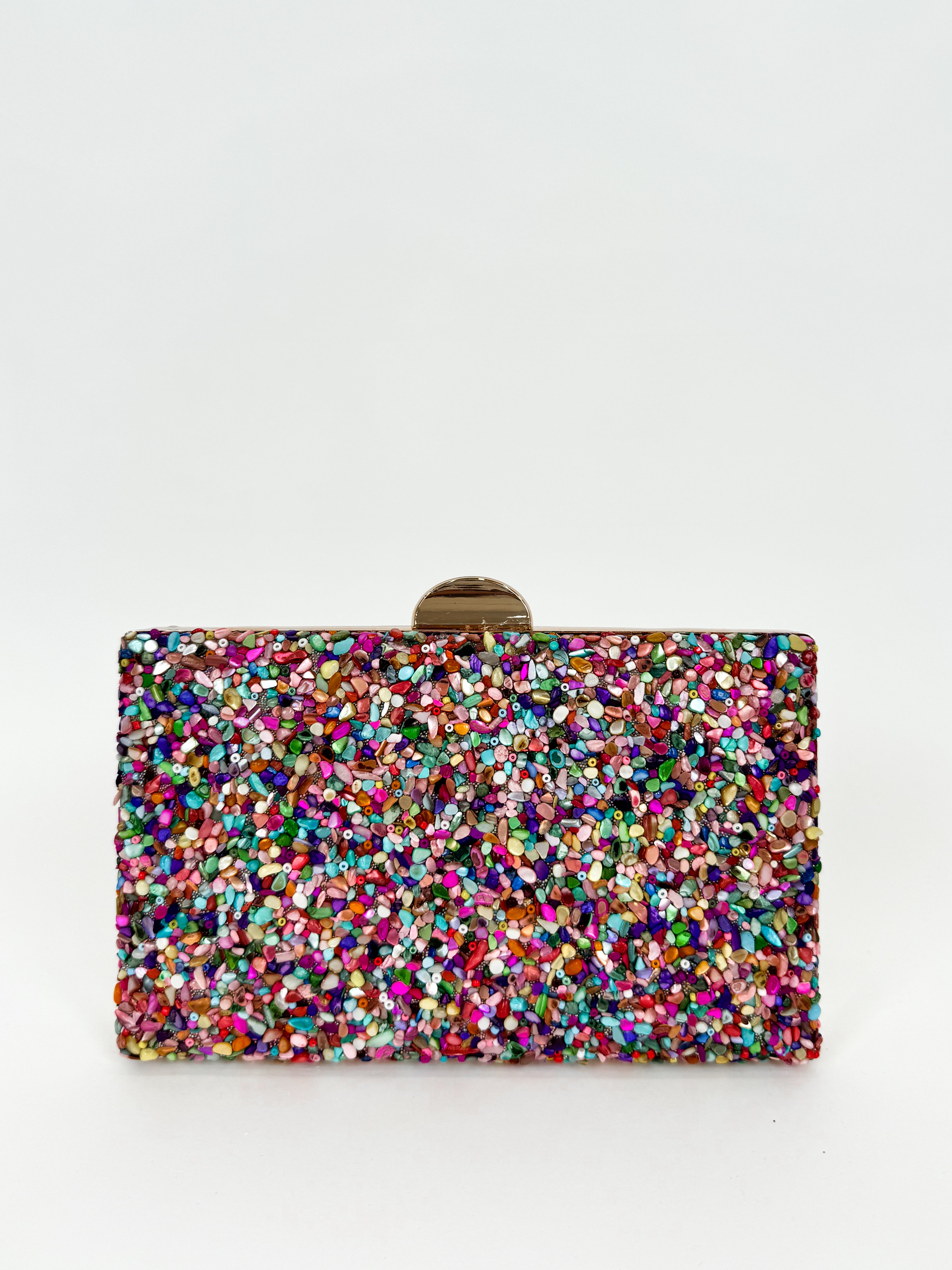 Clutch horizontal piedra colores