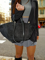 Bolso ante shopper negro