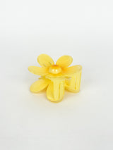 Pinza flor amarillo