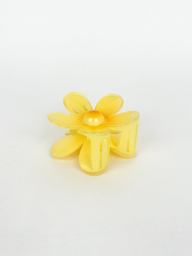 Pinza flor amarillo