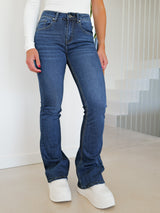 Jeans flare tiro bajo