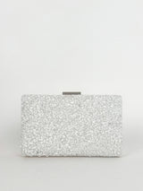 Clutch piedras blanco