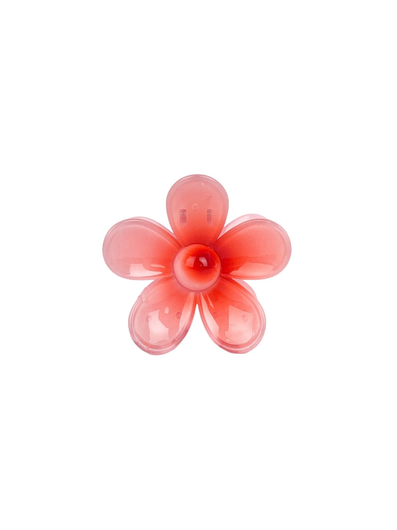 Pinza flor rosa nude