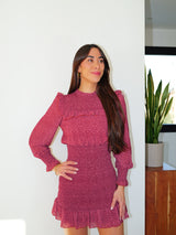 Vestido nido perkins volantes caldera