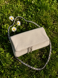 Leather bag ice chains