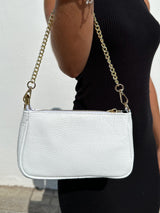 Bolso cadenas shoulder blanco