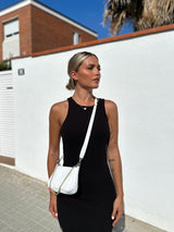 Bolso cadenas shoulder blanco