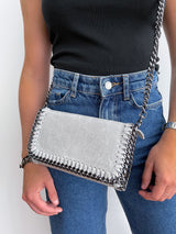 Bolso midi piel hielo