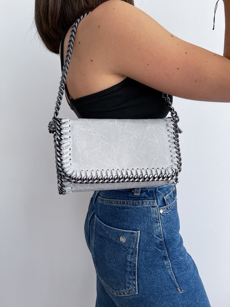 Bolso midi piel hielo