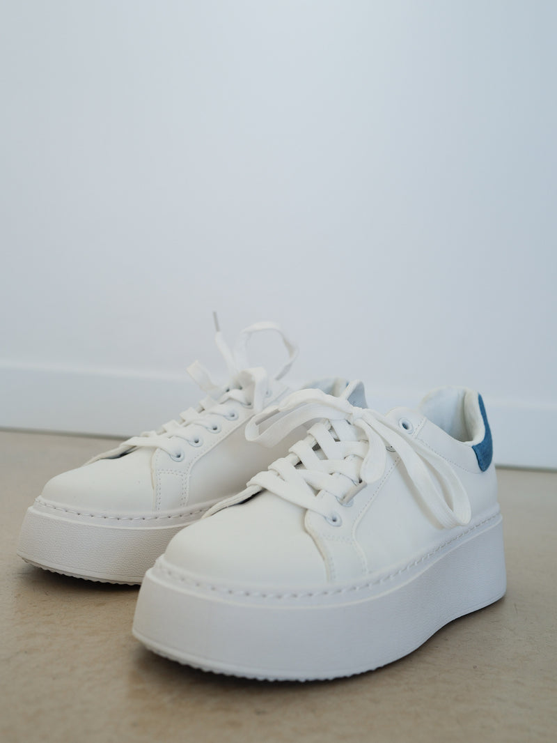 White sneaker