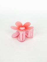 Nude pink flower clip