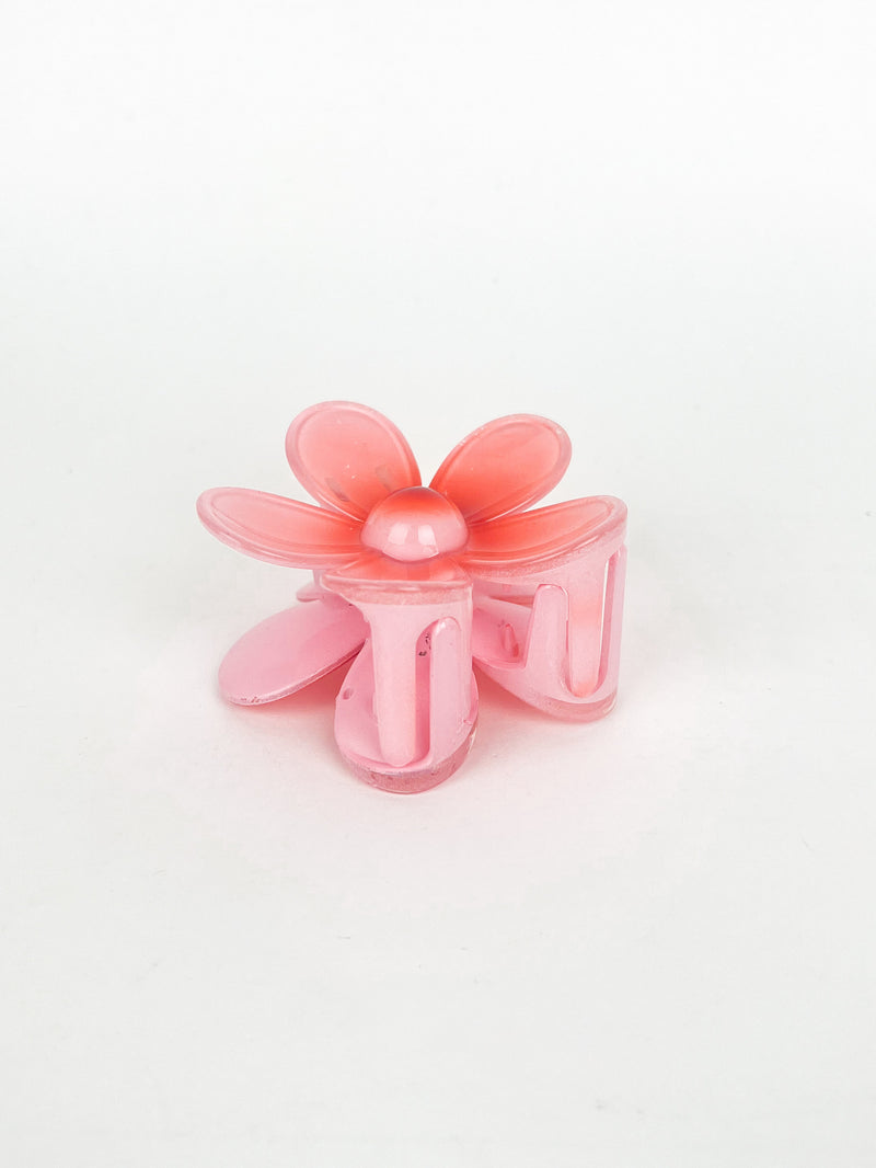 Nude pink flower clip