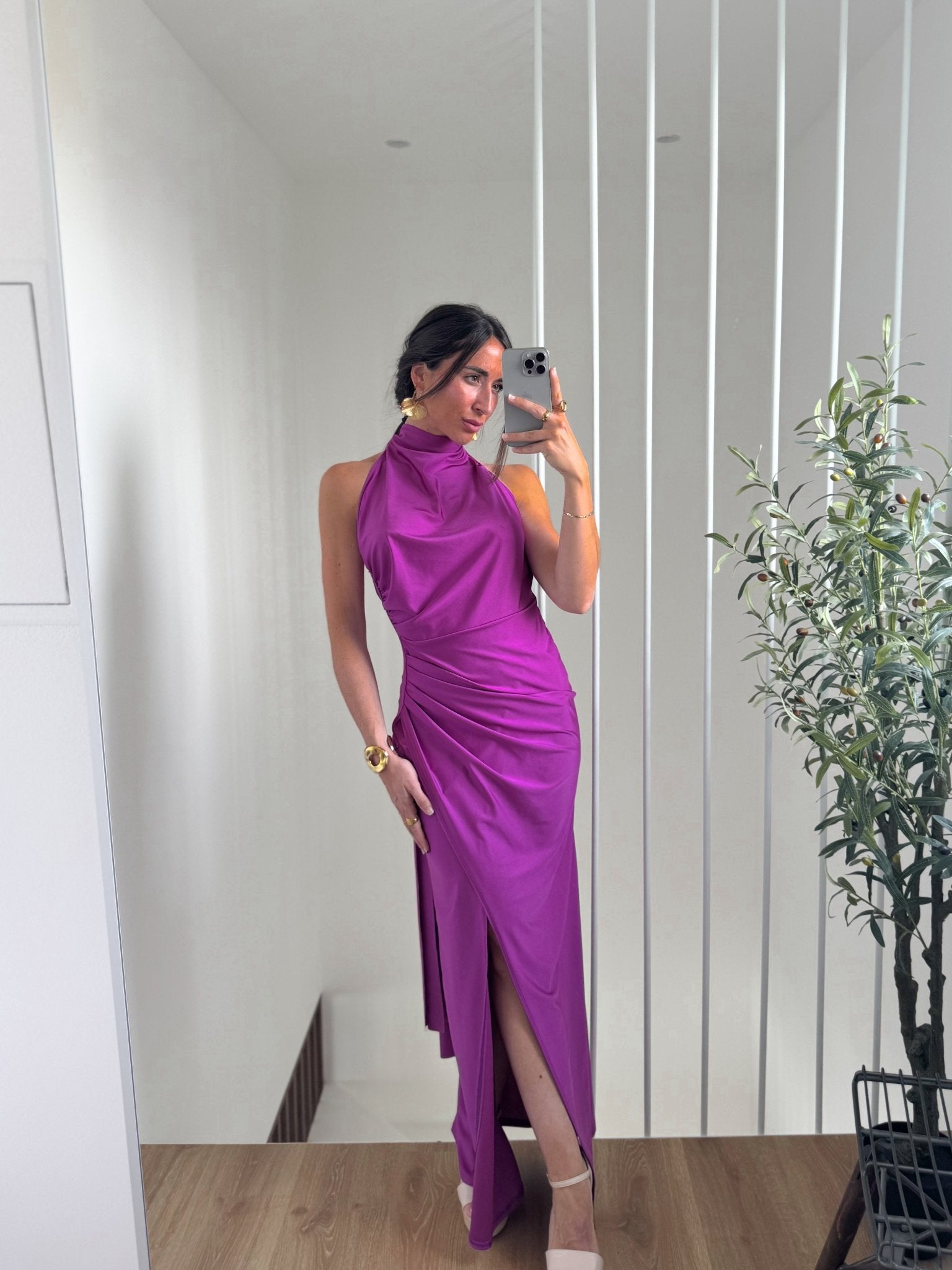 BOUGAINVILLEA  halter dress with bow back BOUGAINVILLEA  SORELLAS