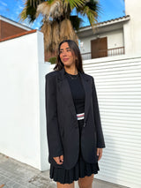 Black oversize blazer