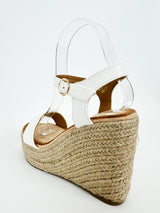 Esparto wedges white band