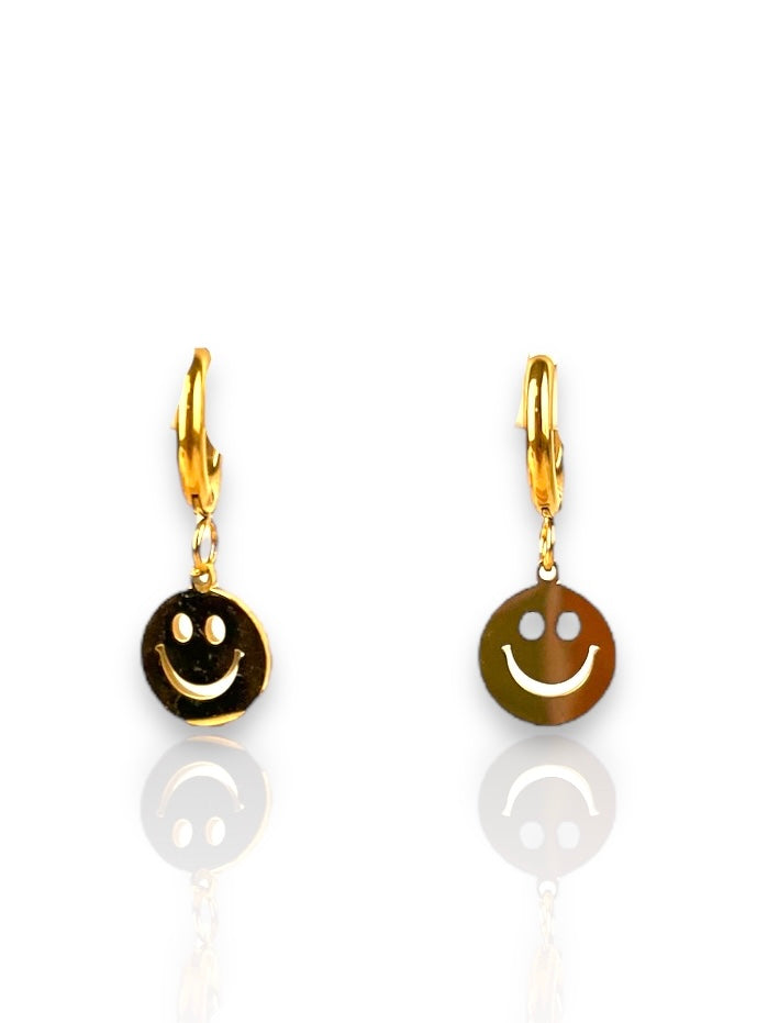 Smiley face earrings