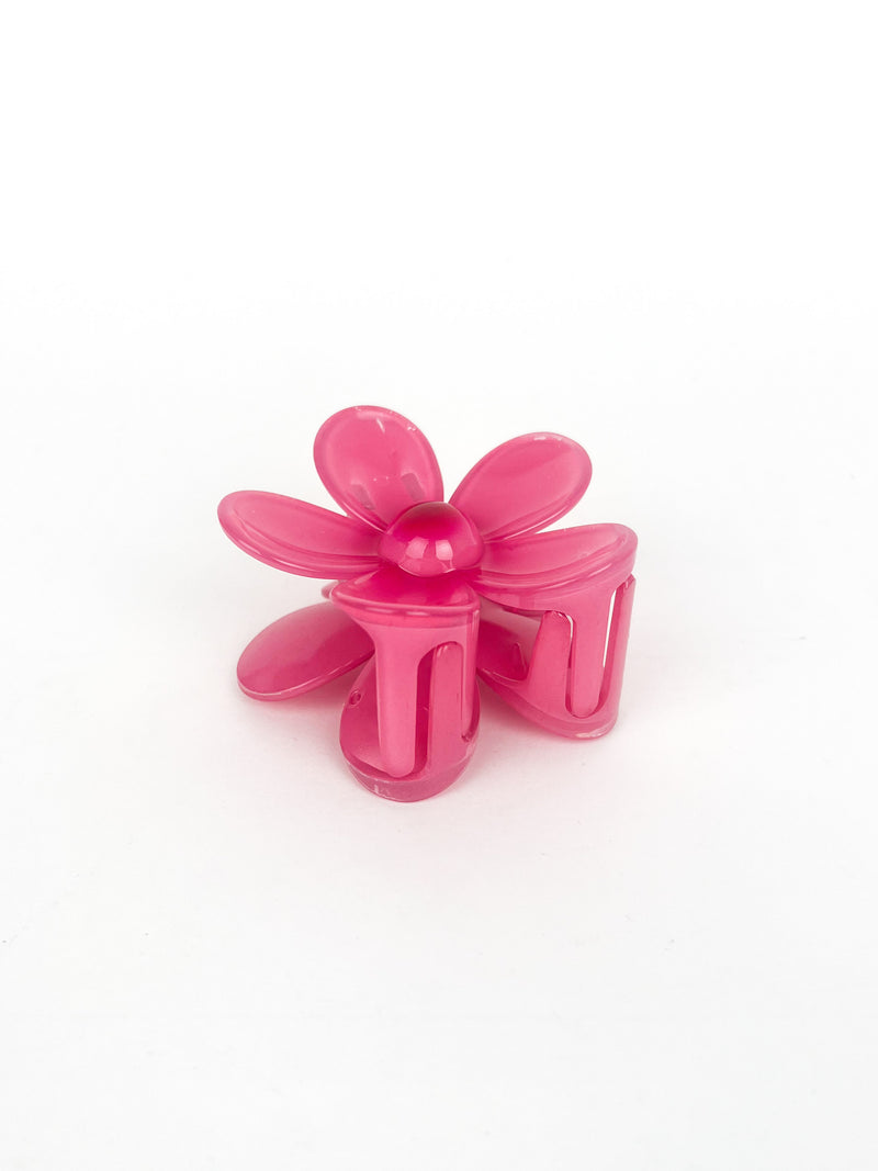 Fuchsia flower clip