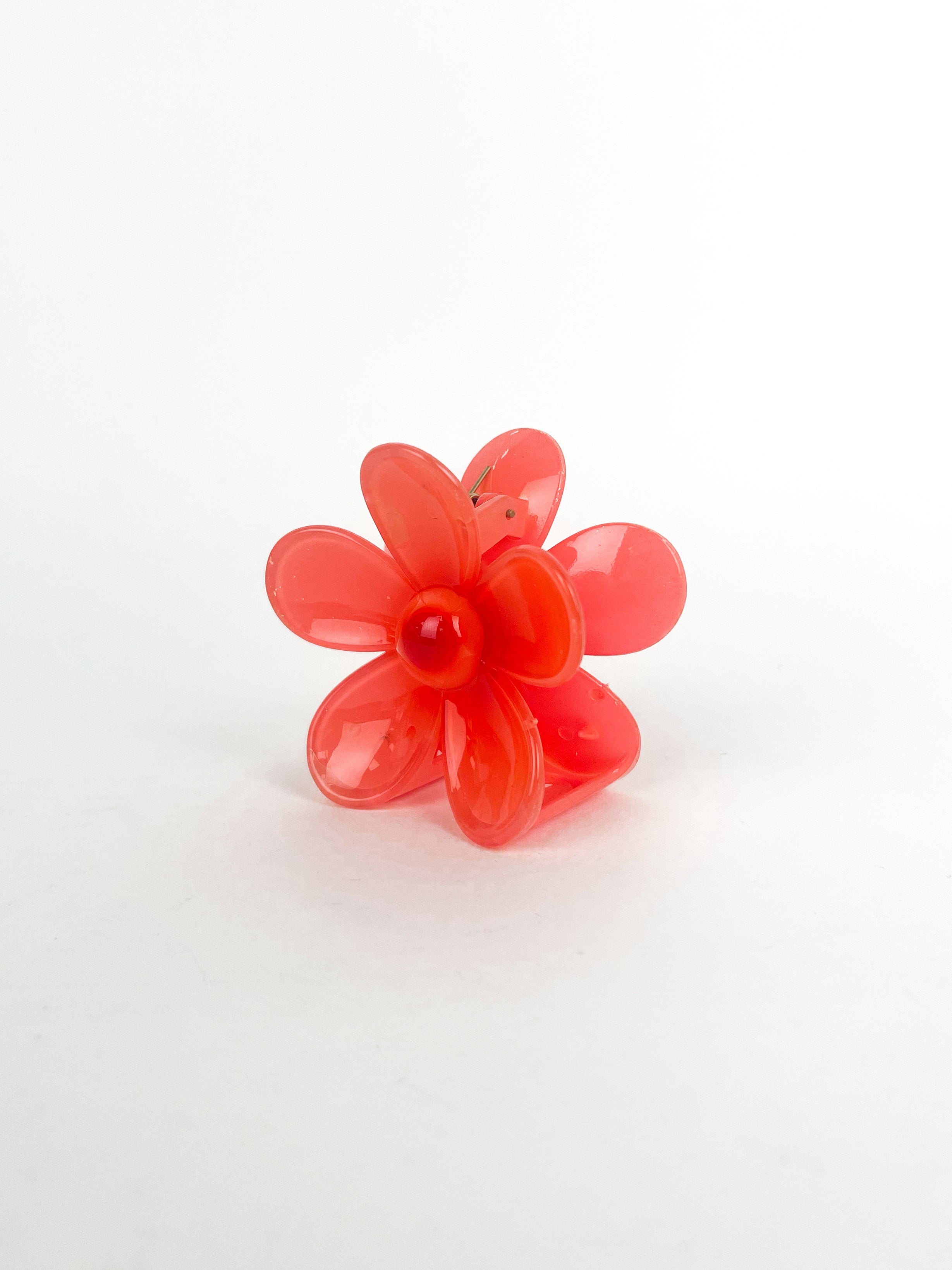 Coral flower clip