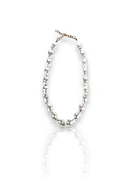 White pearl beads necklace