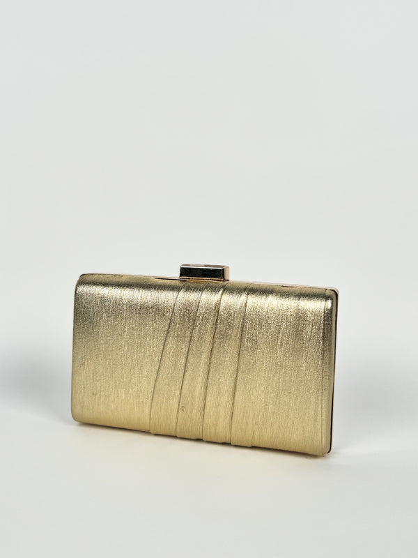 Gold banded clutch