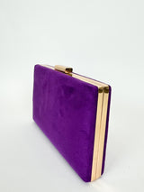 Purple horizontal clutch